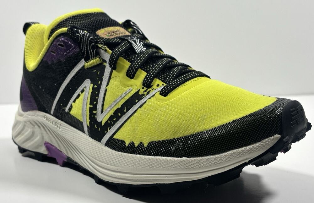 New Balance Summit Unknown v3 Trail Running Shoes Womens 8 WTUNKNY3 EUC Yellow